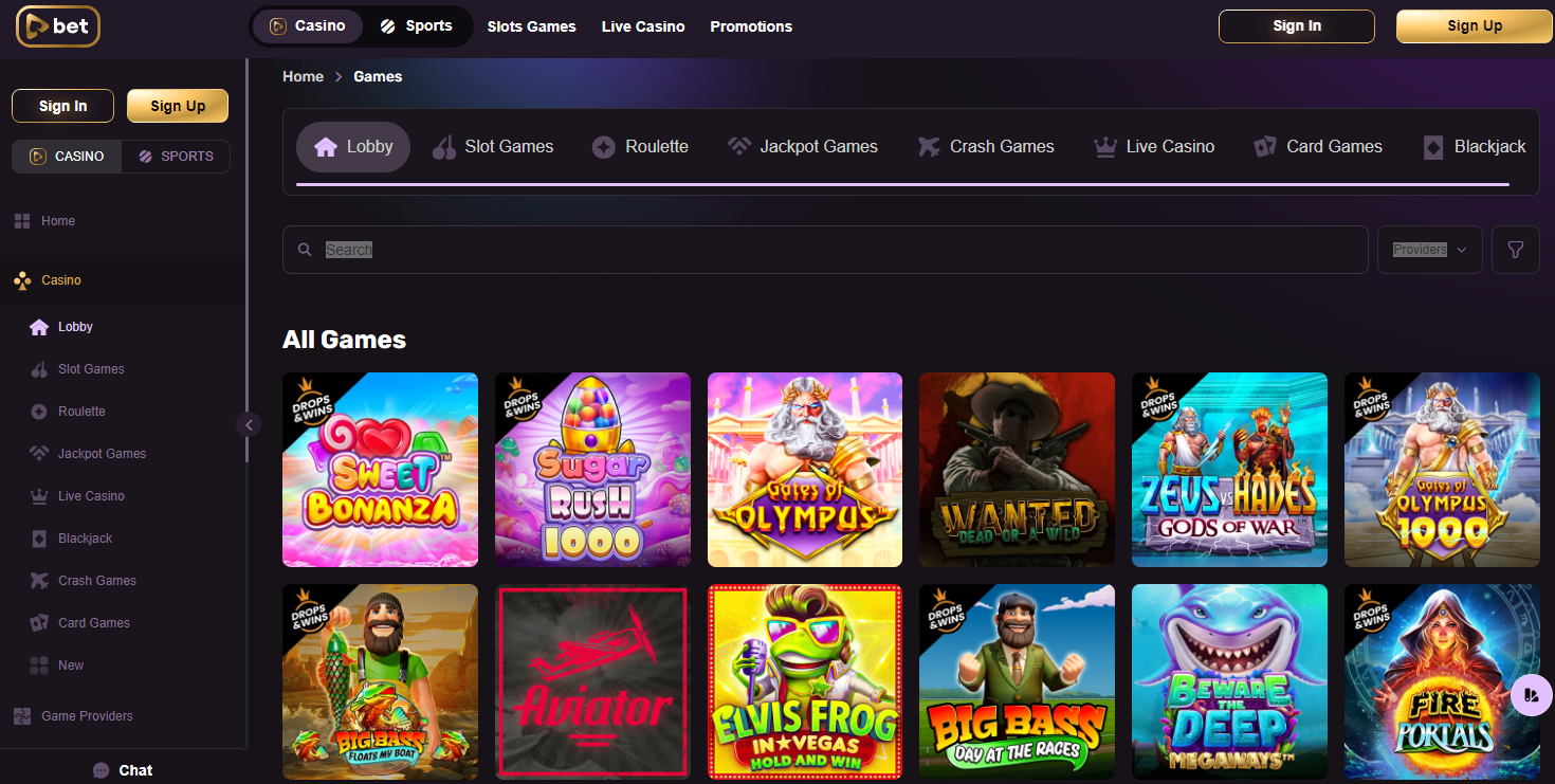 PlayBet.io Casino